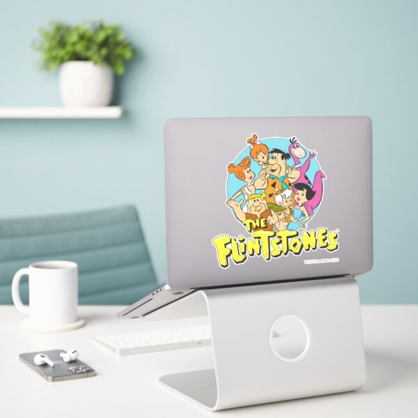 The_Flintstones_and_Rubbles_Family_Graphic_Sticker_3 The Flintstones And Rubbles Family Graphic Sticker