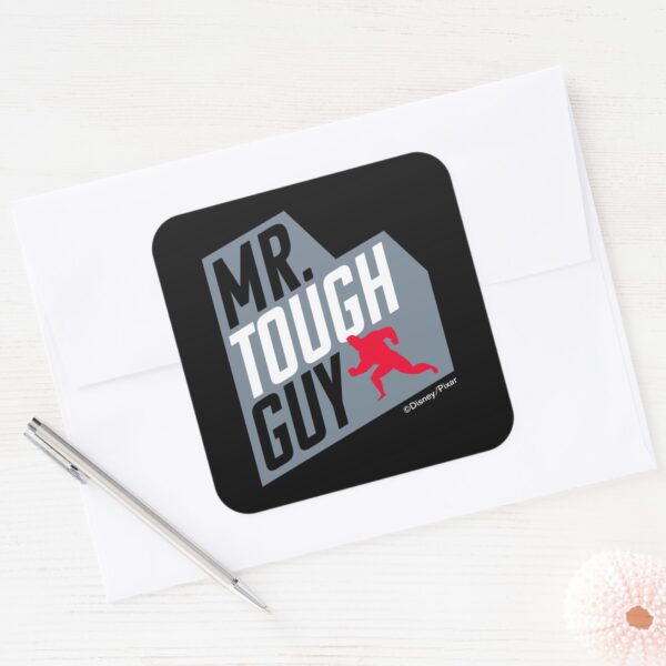 The Incredibles 2 Mr. Tough Guy Square Sticker
