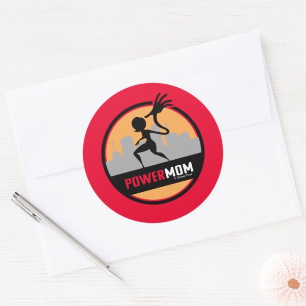 The_Incredibles_2___Power_Mom_Classic_Round_Sticker_3 The Incredibles 2 Power Mom Classic Round Sticker