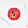 The_Incredibles_2___Violet_-_Battling_Villainy_Classic_Round_Sticker_3 The Incredibles 2 Violet Battling Villainy Classic Round Sticker