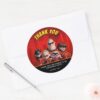 The Incredibles Family Birthday Thank You Classic Round Sticker
