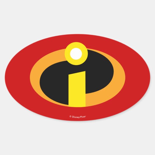 The_Incredibles_Logo_Oval_Sticker_1 The Incredibles Logo Oval Sticker