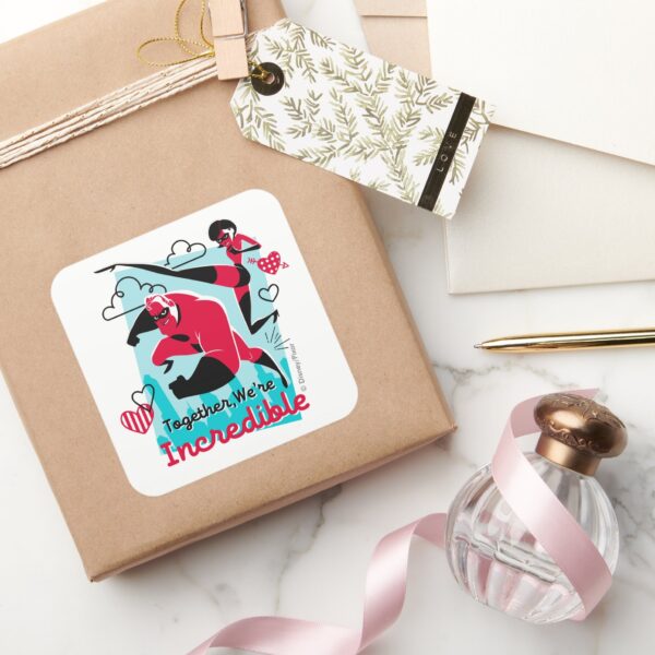 The_Incredibles___We're_Incredible_Valentine_Square_Sticker_5 The Incredibles Were Incredible Valentine Square Sticker