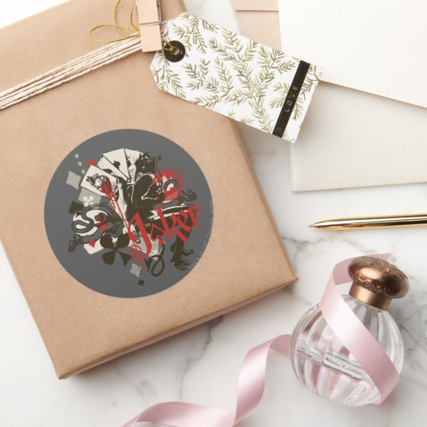 The_Joker_-_4_Aces_Bleeding_Heart_Devil_Classic_Round_Sticker_5 The Joker 4 Aces Bleeding Heart Devil Classic Round Sticker