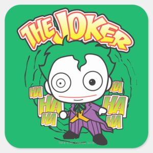The Joker Mini Square Sticker