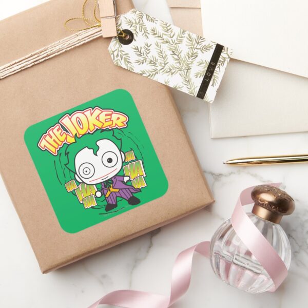 The Joker Mini Square Sticker