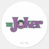 The_Joker_Logo_Classic_Round_Sticker_1 The Joker Logo Classic Round Sticker