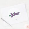The_Joker_Logo_Classic_Round_Sticker_3 The Joker Logo Classic Round Sticker