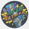 The_Joker_Vs_Batman_Classic_Round_Sticker_1 The Joker Vs Batman Classic Round Sticker