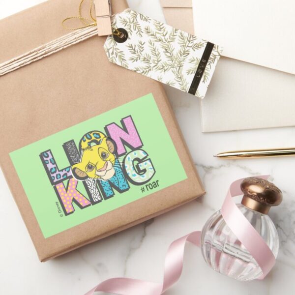 The_Lion_King___Simba_#Roar_Rectangular_Sticker_5 The Lion King Simba Roar Rectangular Sticker