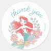 The_Little_Mermaid___Watercolor_Birthday_Classic_Round_Sticker_2 The Little Mermaid Watercolor Birthday Classic Round Sticker