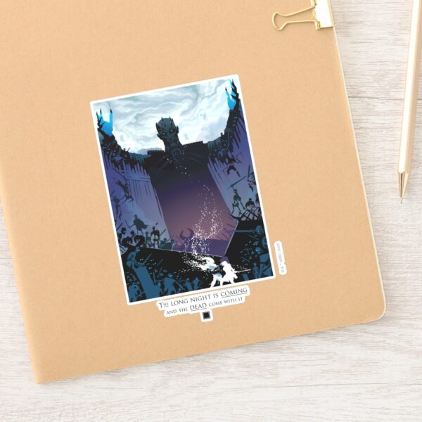 The_Long_Night_Is_Coming_Sticker_11 The Long Night Is Coming Sticker