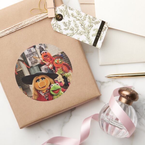 The_Muppets_Most_Wanted_Hits_the_Road!_Classic_Round_Sticker_5 The Muppets Most Wanted Hits The Road Classic Round Sticker