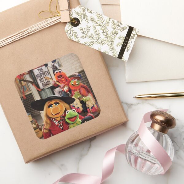 The_Muppets_Most_Wanted_Hits_the_Road!_Square_Sticker_5 The Muppets Most Wanted Hits The Road Square Sticker