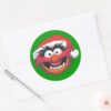 The_Muppets___Christmas_Animal_Face_Classic_Round_Sticker_3 The Muppets Christmas Animal Face Classic Round Sticker