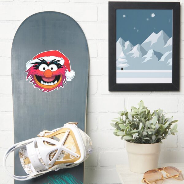 The_Muppets___Christmas_Animal_Face_Sticker_7 The Muppets Christmas Animal Face Sticker