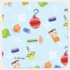 The_Muppets___Christmas_Holiday_Pattern_Square_Sticker_1 The Muppets Christmas Holiday Pattern Square Sticker