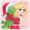 The_Muppets___Kermit_&_Miss_Piggy_Christmas_Square_Sticker_1 The Muppets Kermit Miss Piggy Christmas Square Sticker