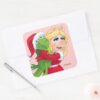 The_Muppets___Kermit_&_Miss_Piggy_Christmas_Square_Sticker_3 The Muppets Kermit Miss Piggy Christmas Square Sticker