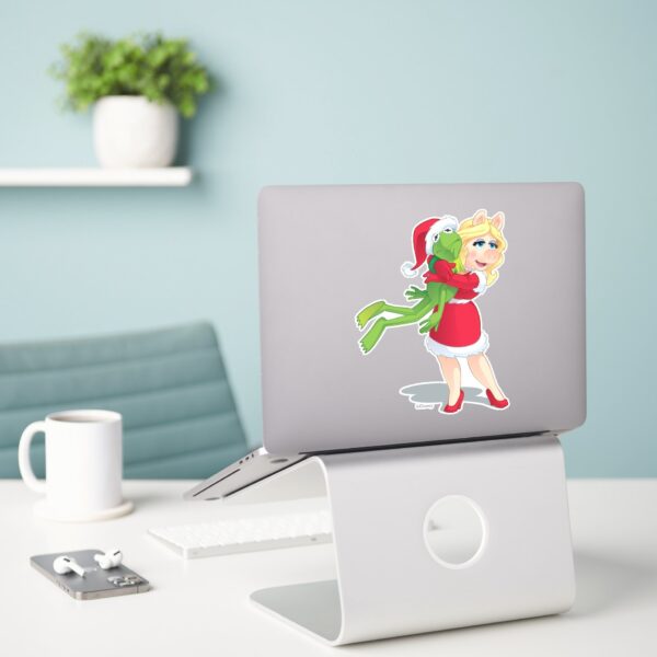 The_Muppets___Kermit_&_Miss_Piggy_Christmas_Sticker_3 The Muppets Kermit Miss Piggy Christmas Sticker