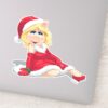 The_Muppets___Miss_Piggy_Santa_Claus_Sticker_1 The Muppets Miss Piggy Santa Claus Sticker