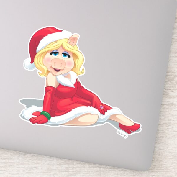 The_Muppets___Miss_Piggy_Santa_Claus_Sticker_1 The Muppets Miss Piggy Santa Claus Sticker