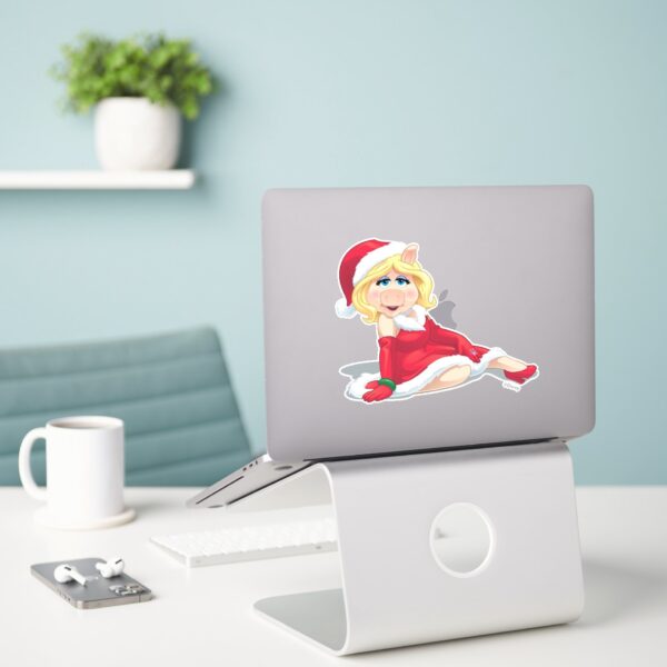 The_Muppets___Miss_Piggy_Santa_Claus_Sticker_3 The Muppets Miss Piggy Santa Claus Sticker