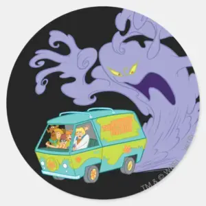The Mystery Machine Escape Classic Round Sticker