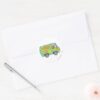 The_Mystery_Machine_Right_Side_Classic_Round_Sticker_3 The Mystery Machine Right Side Classic Round Sticker