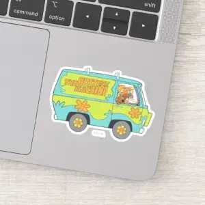 The Mystery Machine Right Side Sticker