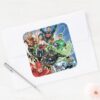 The New 52 Justice League 1 Square Sticker