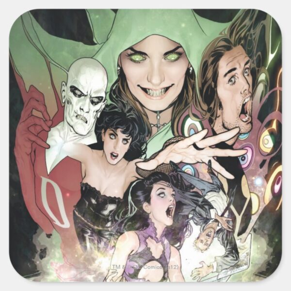 The New 52 Justice League Dark 1 Square Sticker