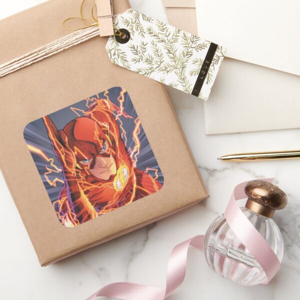 The New 52 The Flash 1 Square Sticker