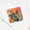 The New 52 The Green Arrow 1 Square Sticker