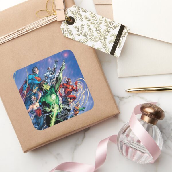 The_New_52_Cover_#1_3rd_Print_Square_Sticker_5 The New 52 Cover 1 3rd Print Square Sticker