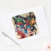 The New 52 Cover 1 4th Print Square Sticker