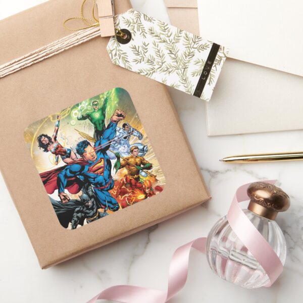 The New 52 Cover 2 Square Sticker