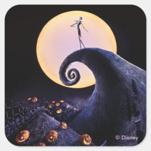 The Nightmare Before Christmas Square Sticker