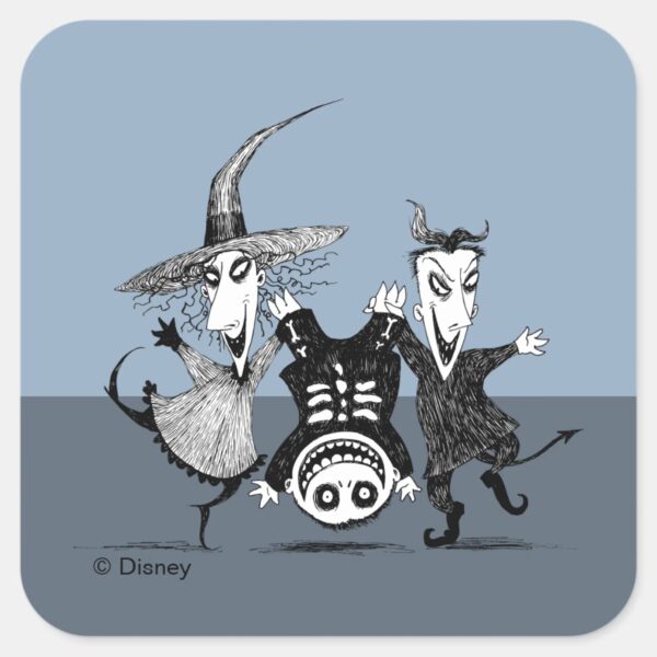 The_Oogie_Boogie_Boys_Square_Sticker_1 The Oogie Boogie Boys Square Sticker