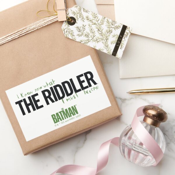 The_Riddler_-_I_Know_What_I_Must_Become_Rectangular_Sticker_5 The Riddler I Know What I Must Become Rectangular Sticker