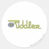 The_Riddler_Logo_Green_Classic_Round_Sticker_1 The Riddler Logo Green Classic Round Sticker
