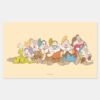 The Seven Dwarfs 2 Rectangular Sticker