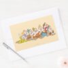The Seven Dwarfs 2 Rectangular Sticker