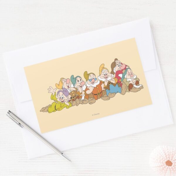The Seven Dwarfs 2 Rectangular Sticker