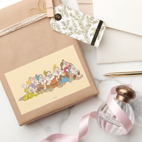 The Seven Dwarfs 2 Rectangular Sticker