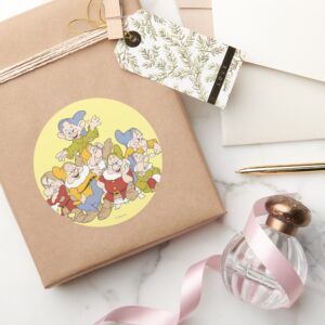 The Seven Dwarfs 4 Classic Round Sticker