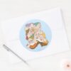 The Seven Dwarfs Classic Round Sticker