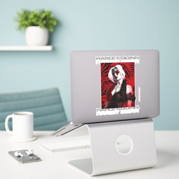 The_Suicide_Squad___Harley_Quinn_Red_Fern_Portrait_Sticker_3 The Suicide Squad Harley Quinn Red Fern Portrait Sticker