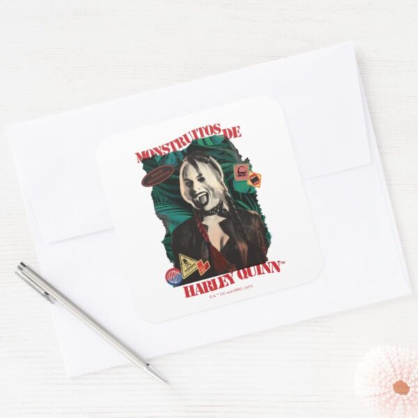 The_Suicide_Squad___Harley_Quinn_Winking_Square_Sticker_3 The Suicide Squad Harley Quinn Winking Square Sticker