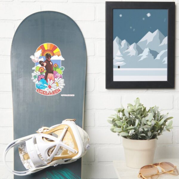 The_Suicide_Squad___Peacemaker_Flowers_&_Sunshine_Sticker_7 The Suicide Squad Peacemaker Flowers Sunshine Sticker